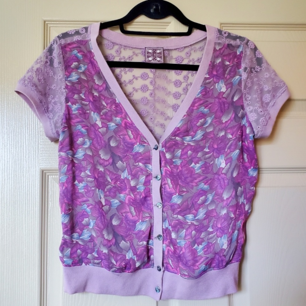 Sexy little Button Up Free People Top